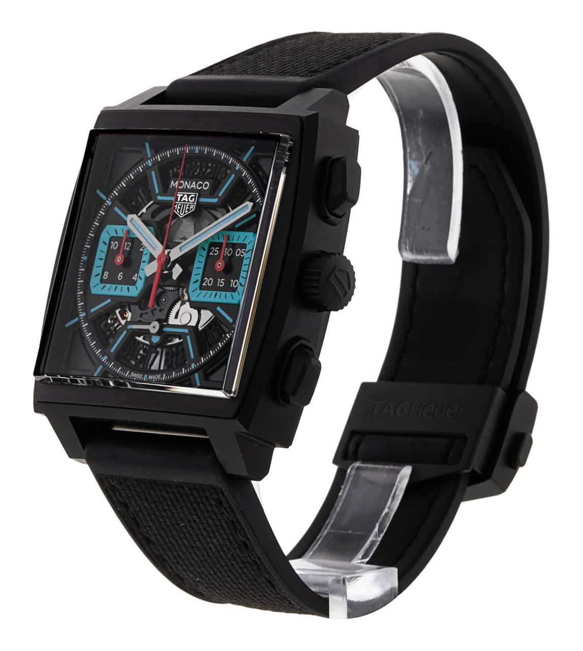 Tag Heuer Monaco - Skeleton Dial & Leather Strap